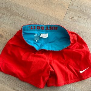 Dri-fit Nike biker shorts lined shorts